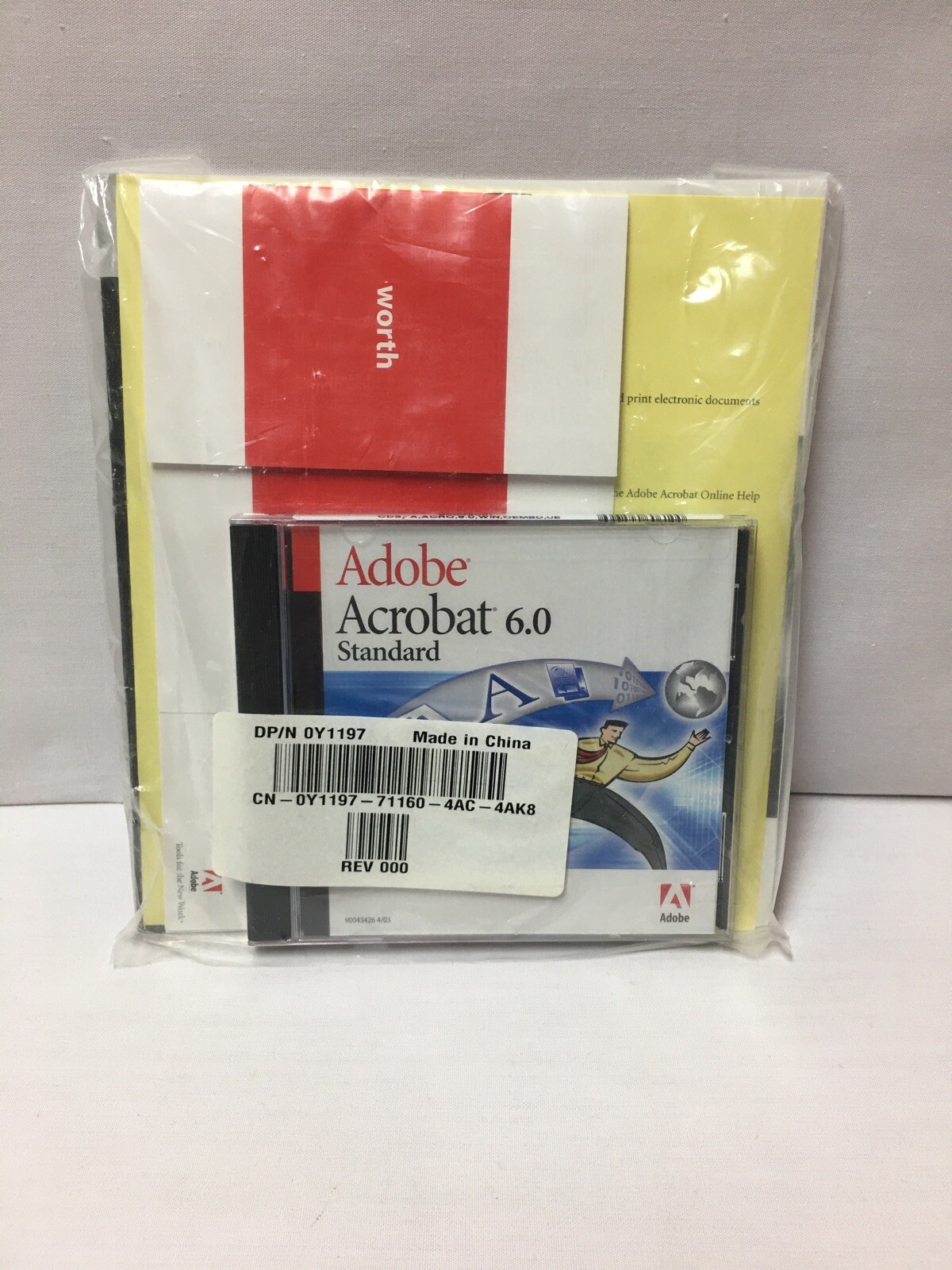 Acrobat Version 6.0 Standard Sealed Windows w/ Manual NIP! New! Sealed! 2003