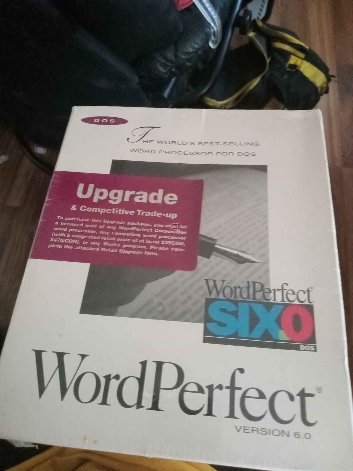 Word Perfect Version 6.0 Upgrade- DISCS SEALED