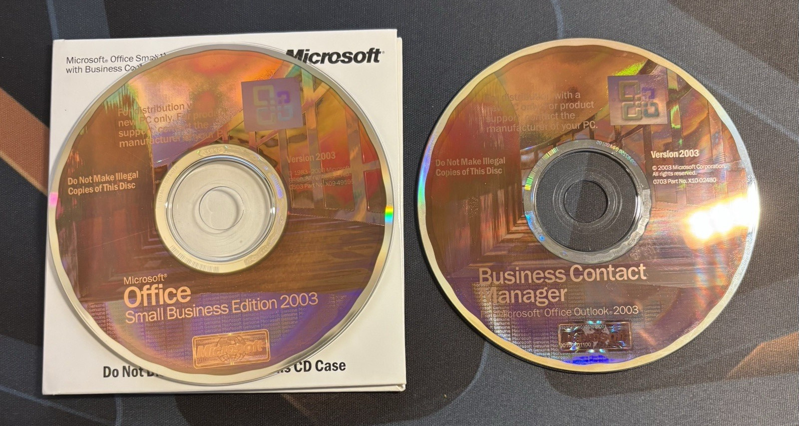 Microsoft Office Small Business Edition 2003 & Business Contact Manager Prod Key