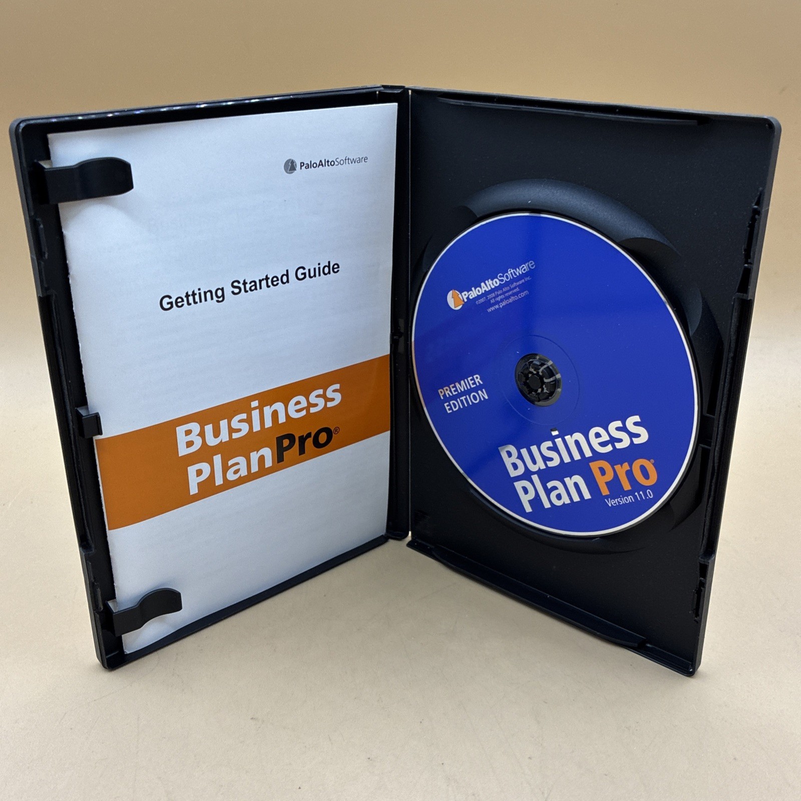 Business Plan Pro Premier Edition Version 11.0 Palo Alto Software CD ROM 2007-08