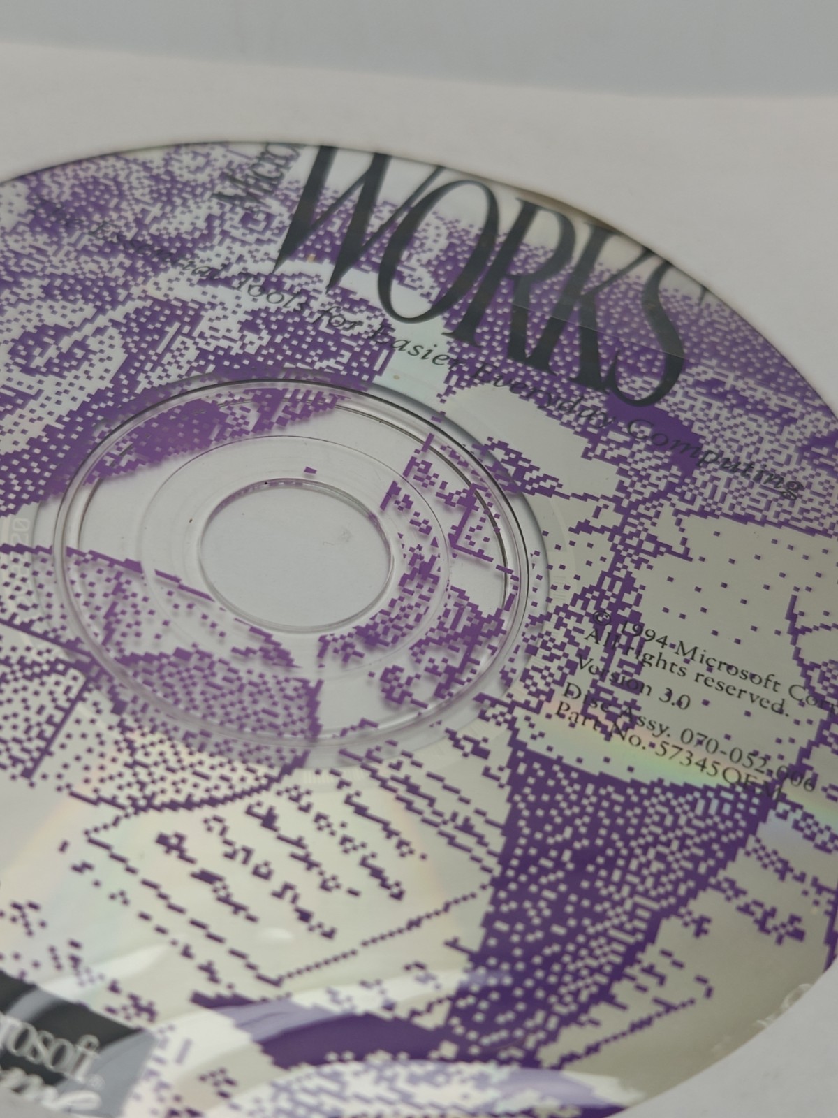 Factory Sealed Microsoft Works 9 Installation CD 9.0 Dell Software – Pristine