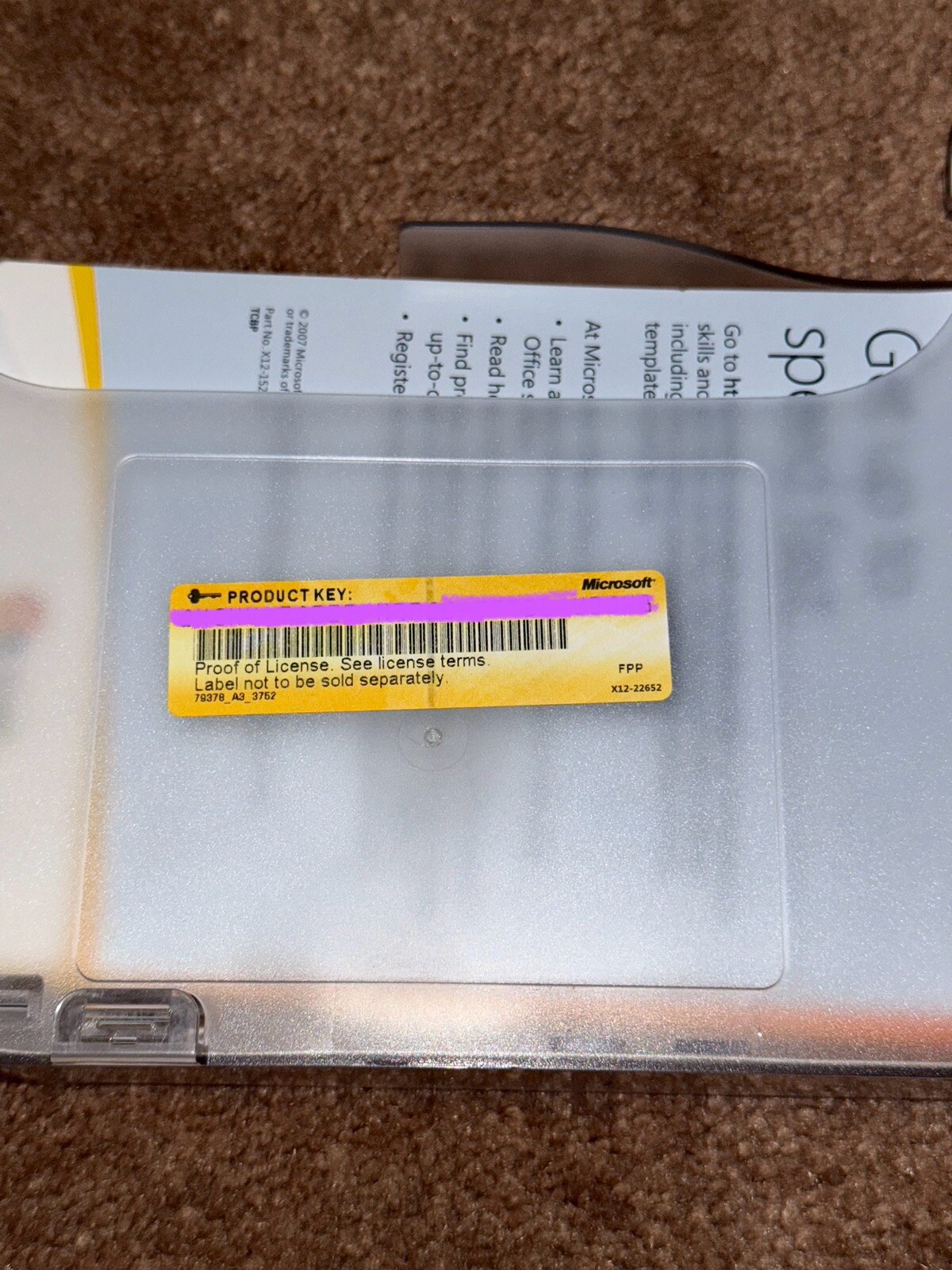 Microsoft Office Standard 2007