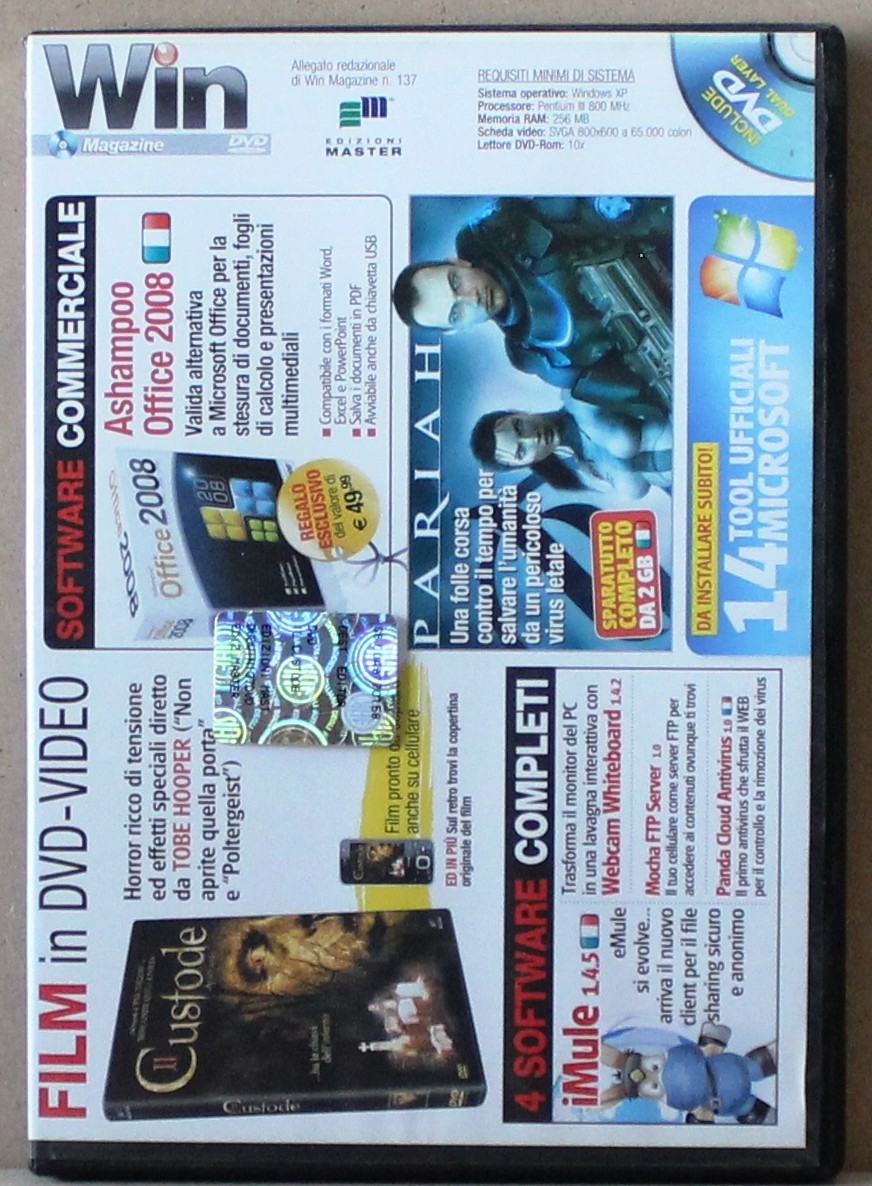 Win magazine allegato redazionale n.137 – marzo 2010 – ashampoo office 2008
