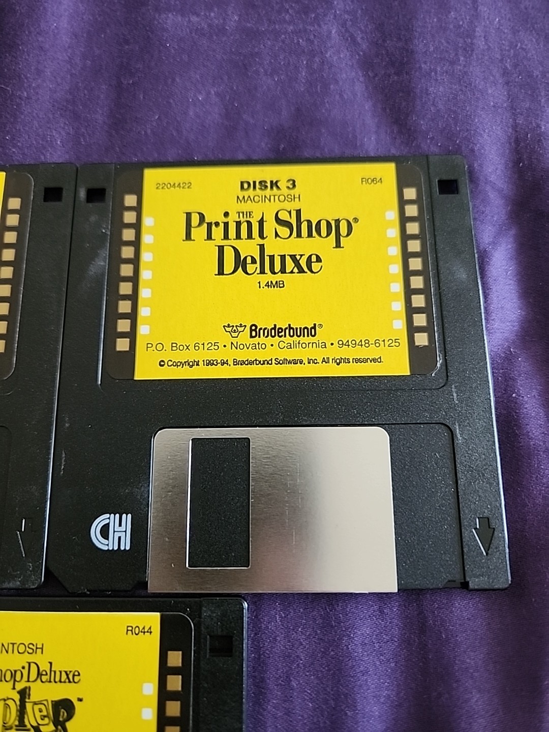 Rare | PrintShop Deluxe for Apple Macintosh – 3.5 Media | 1993-1994 HTF Software
