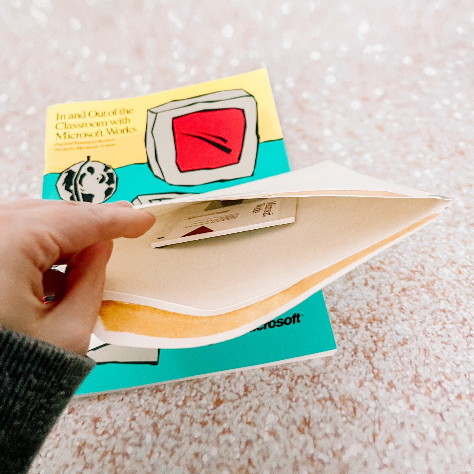 In And Out Of The Classroom With Microsoft Works W/ Floppy Disc 1990 Teachers