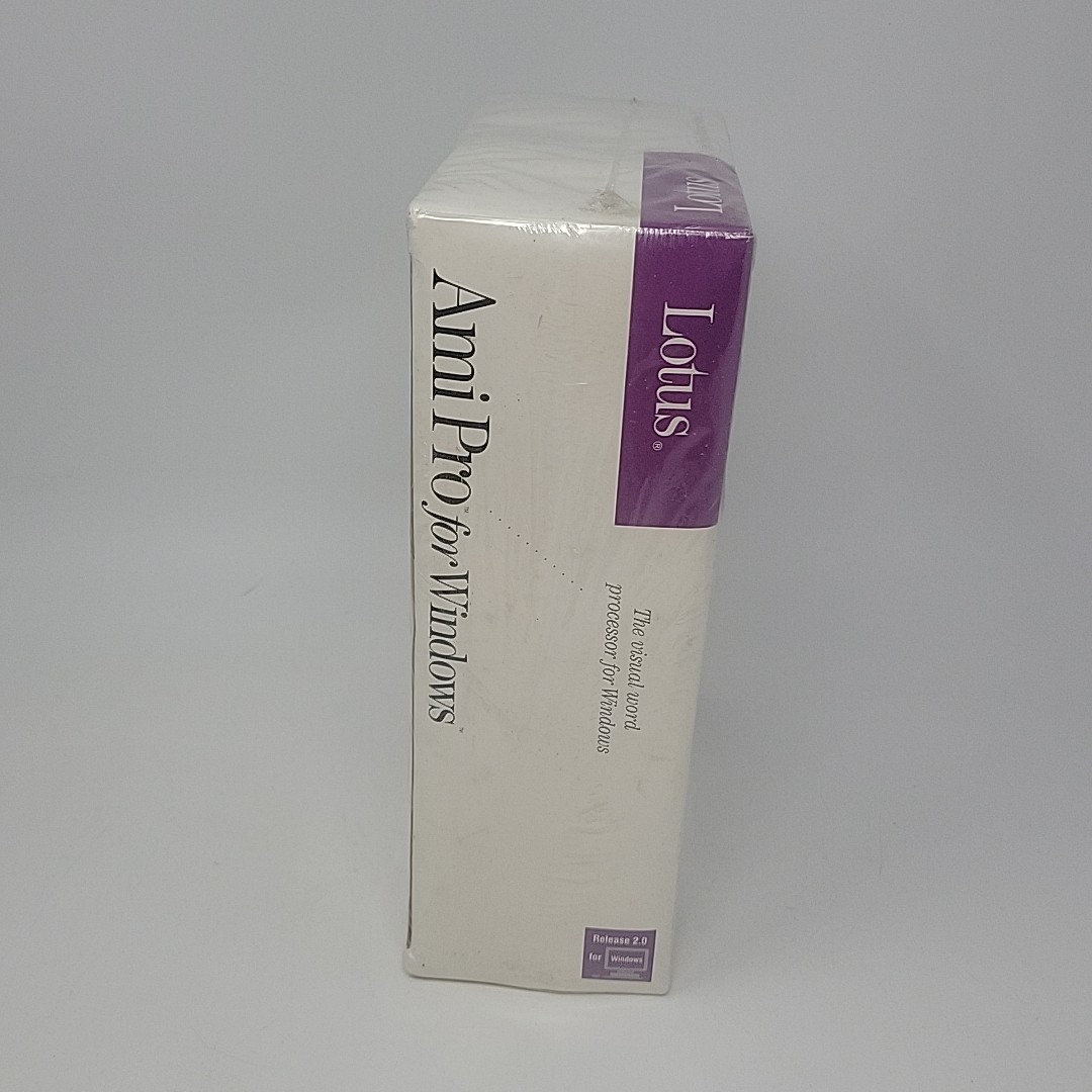 NOS Lotus Ami Pro Version 2.0 Amipro Word Processor / Vintage PC Windows 1991