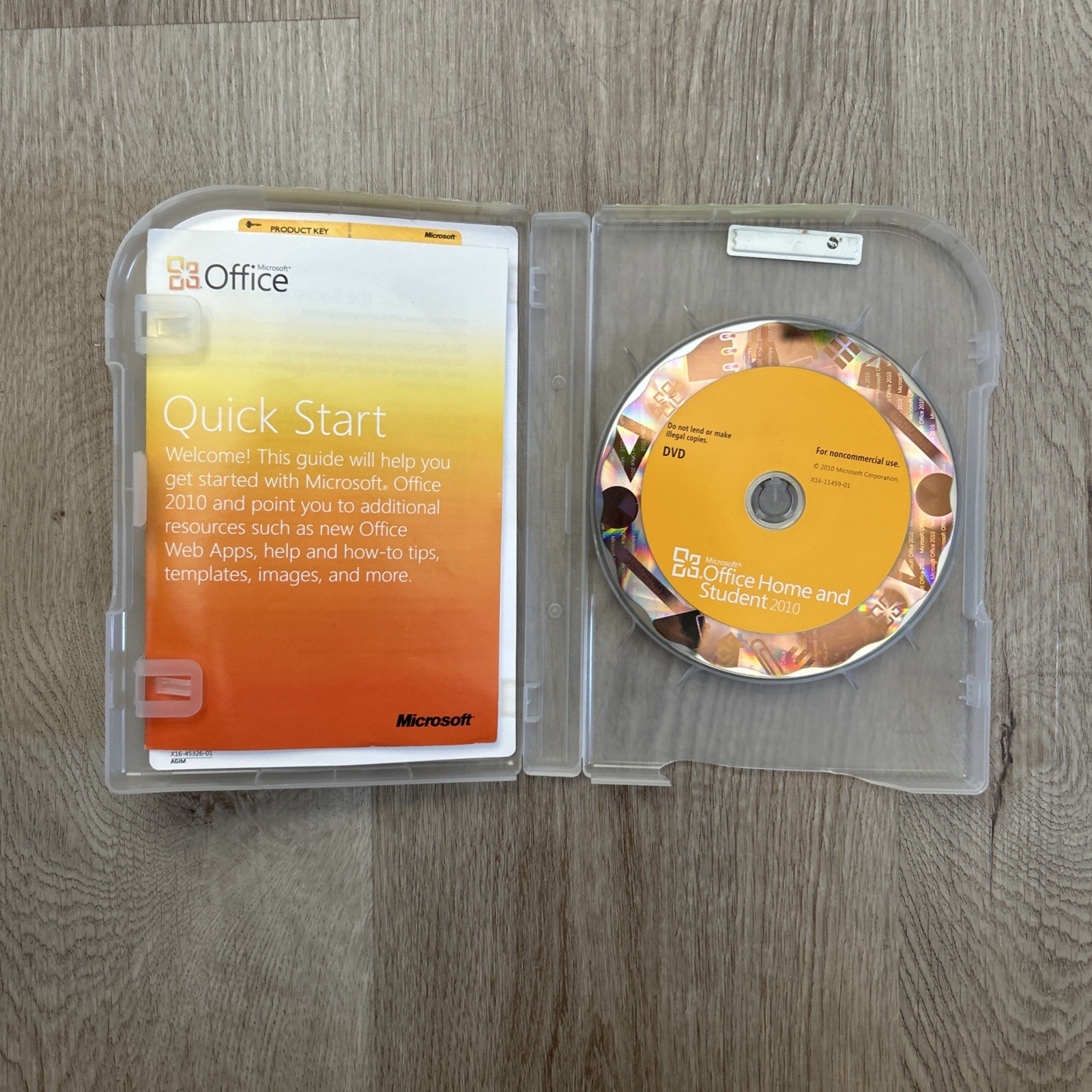 Microsoft Office Home And Student 2010 Software for Windows With Key Family Pack