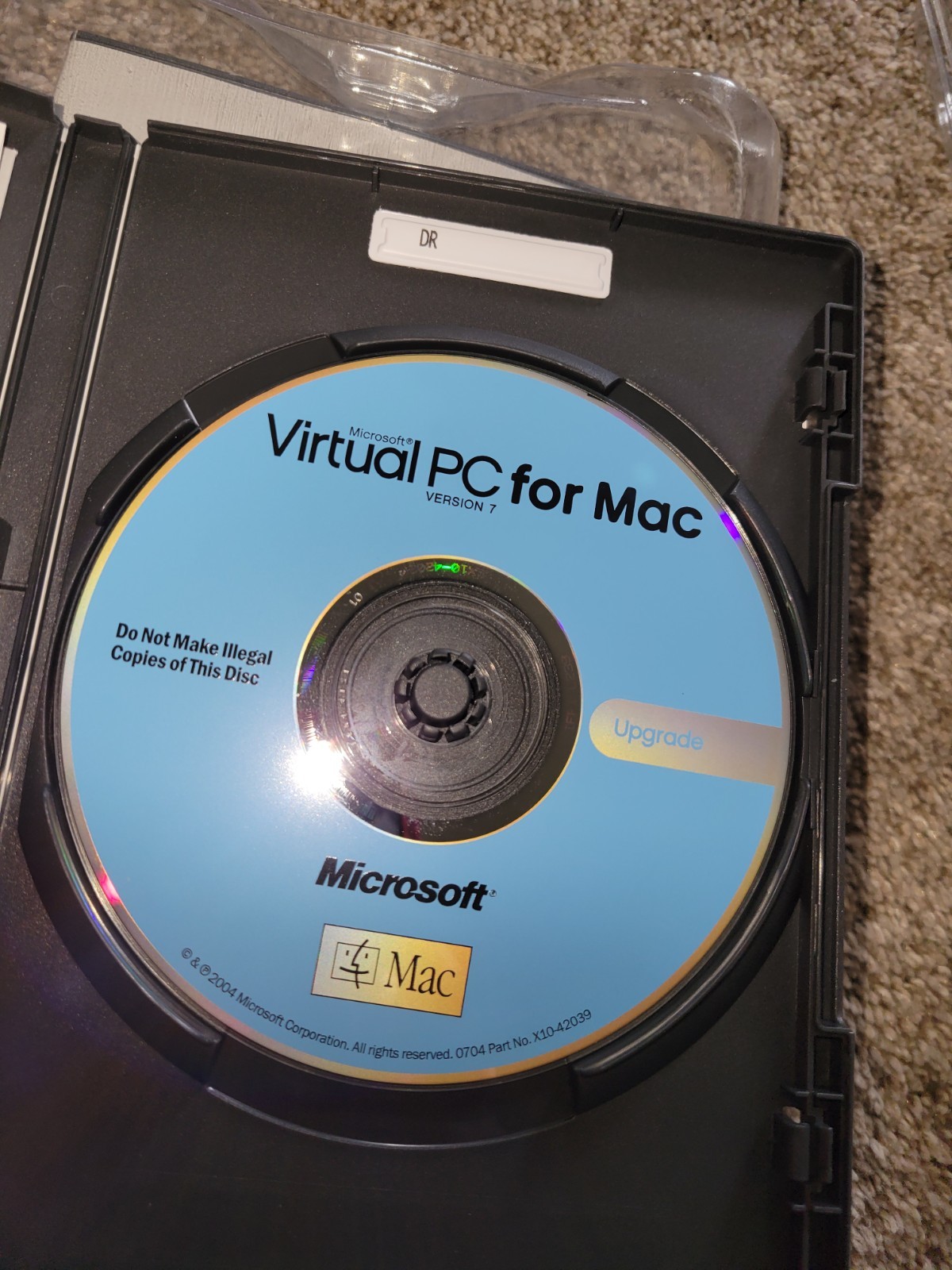 Microsoft Virtual PC for Mac Version 7 – Windows XP Professional (Old Version)