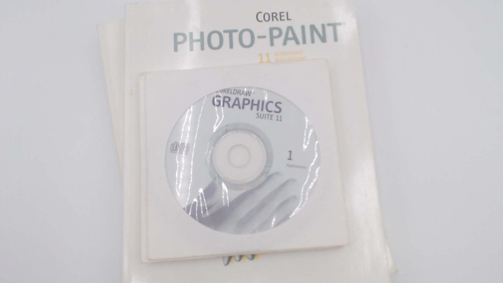Corel Draw Suite 11 Upgrade NEED Original Photo-Paint & Graphics All Discs