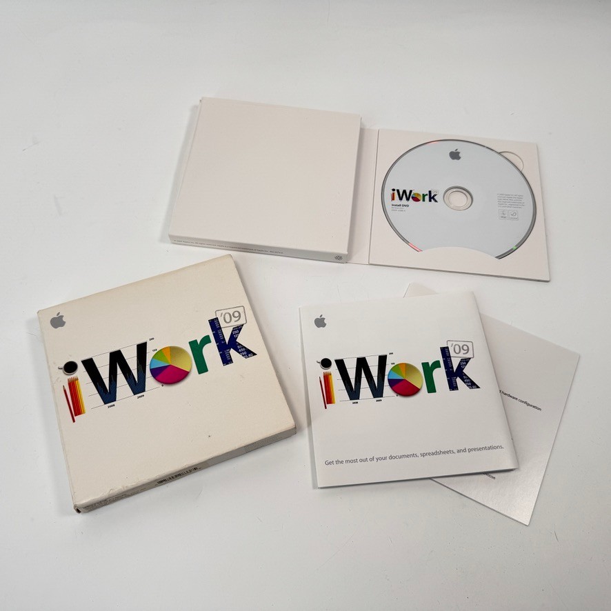 Apple iWork ’09 Full Version CD for Mac MB942Z/A