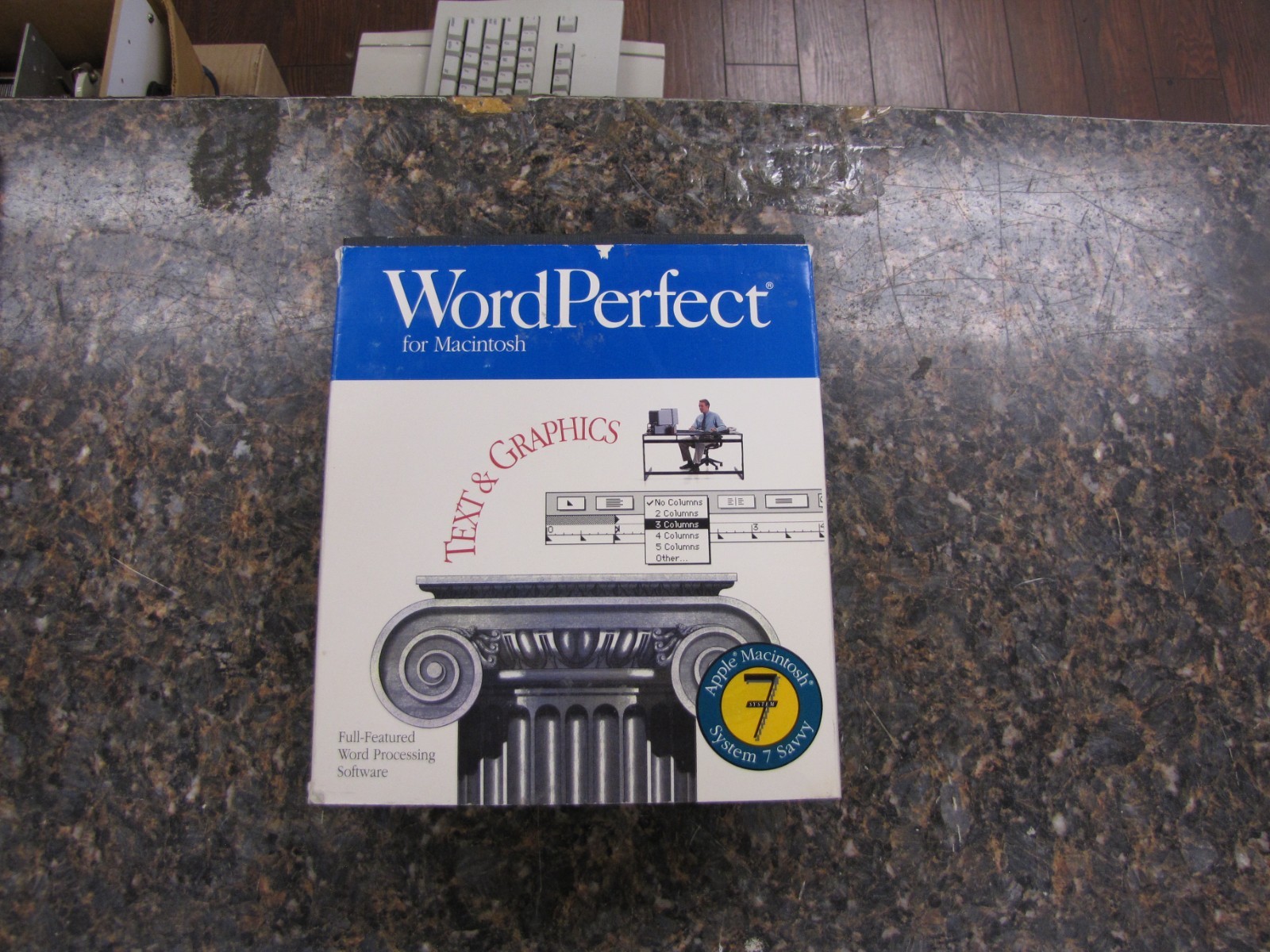Word Perfect Full-Featured Word Processing Software For MAC 3.5″ Disks V2.1 -CIB