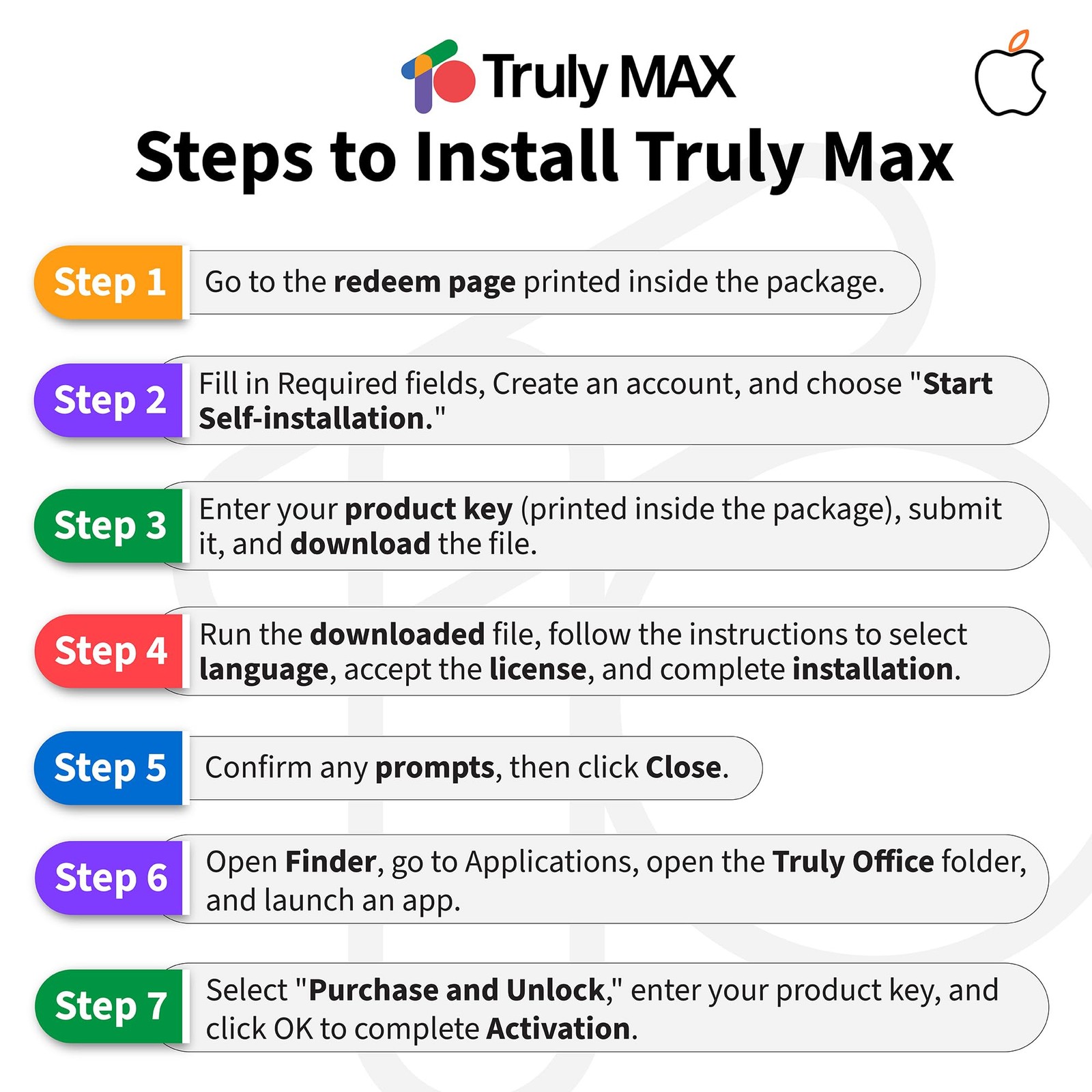 TrulyOffice Truly Max Personal License for Mac | 1-year Subscription | 3 in…