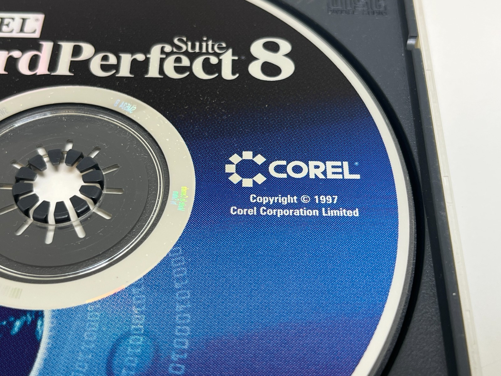 Corel WordPerfect Suite 8 CD-ROM 1997 Vintage Office Software WordPerfect 8
