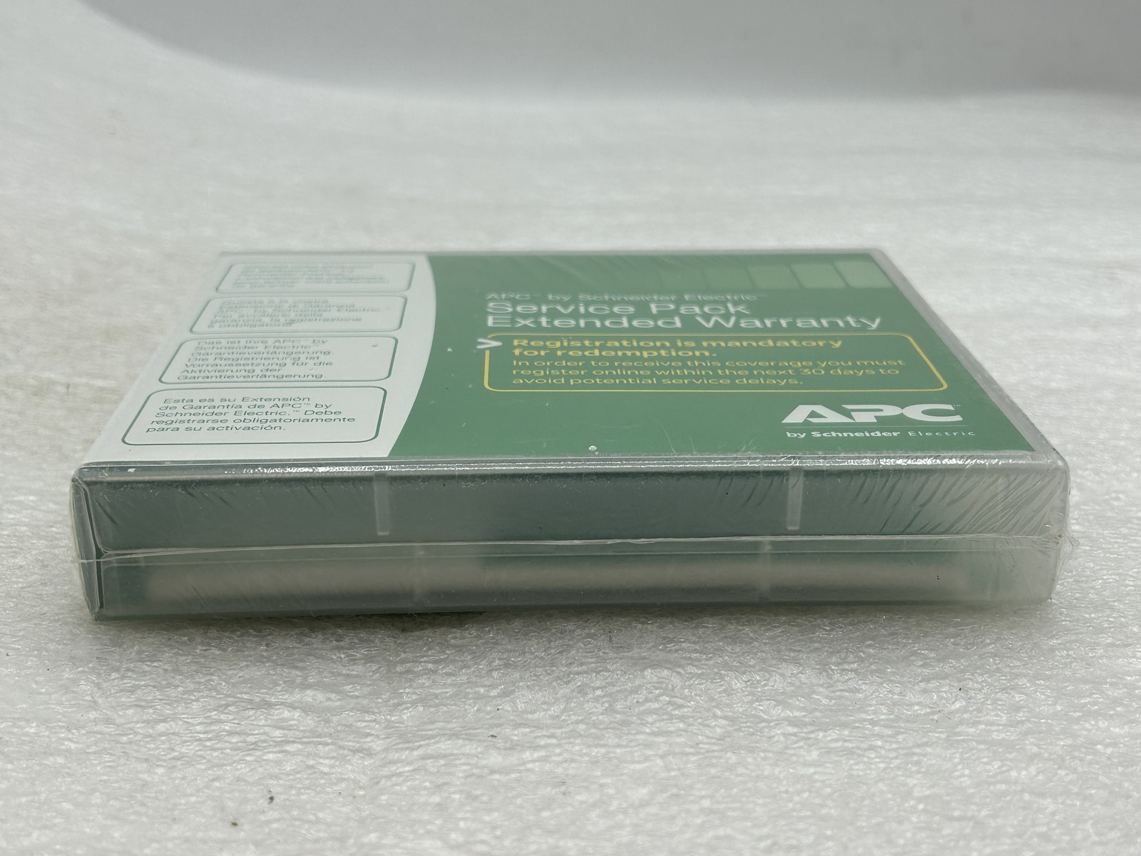 SEALED APC Service Pack 3 Year Extended Warranty WBEXTWAR3YR-SP-04 Service