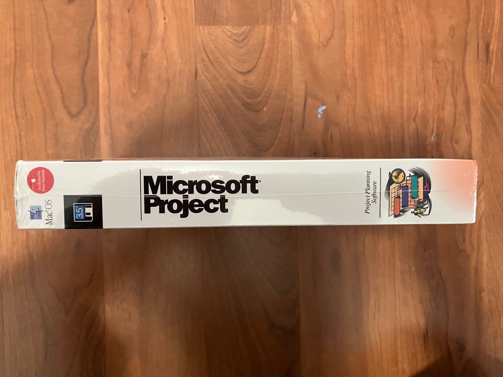 Vintage Unopened Microsoft Project 4.0 for Mac OS System 7 (1995)