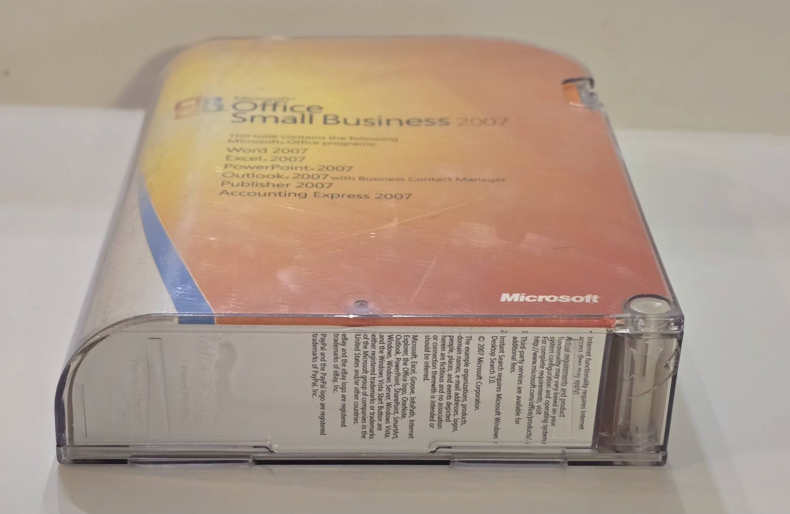 Microsoft Office Small Business Software 2007 With Product Key 2 Discs Manual