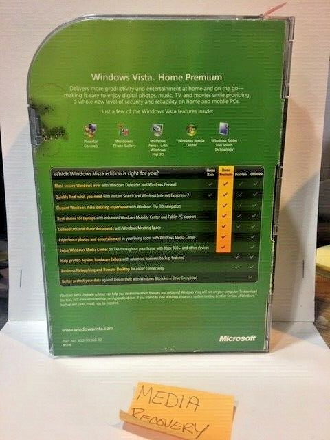 Microsoft Windows Vista Home Premium