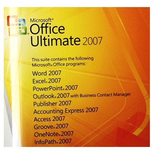 Microsoft Office Ultimate English Retail Version UPGRADE – Excellent