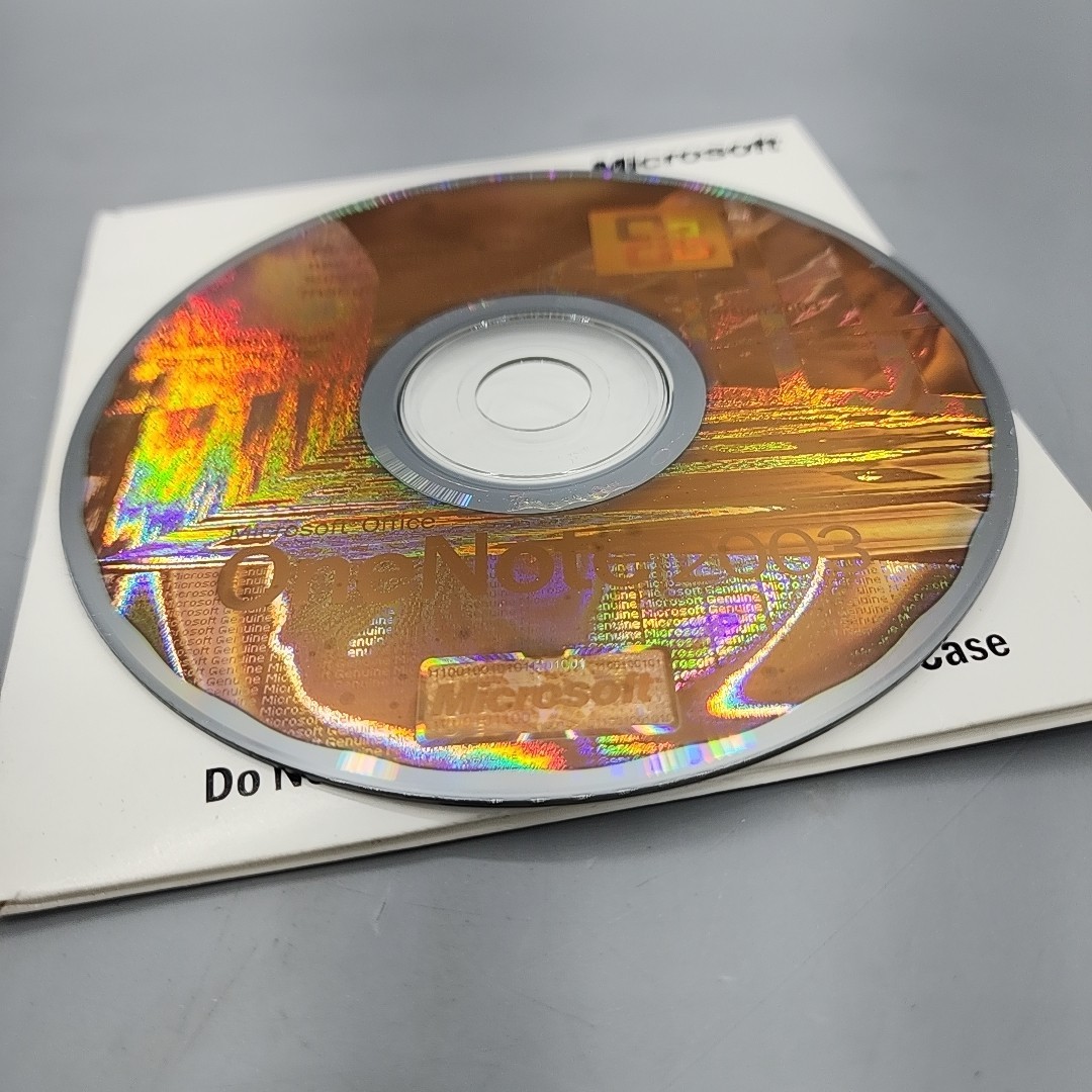 Microsoft OneNote 2003 OEM – One Note – Software with Key Opened