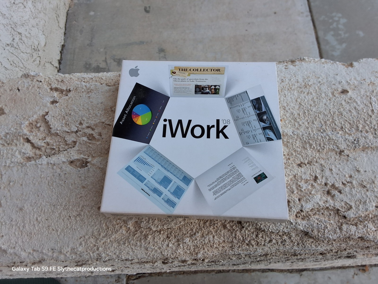 Apple iWork 08 for Mac not used in a while.