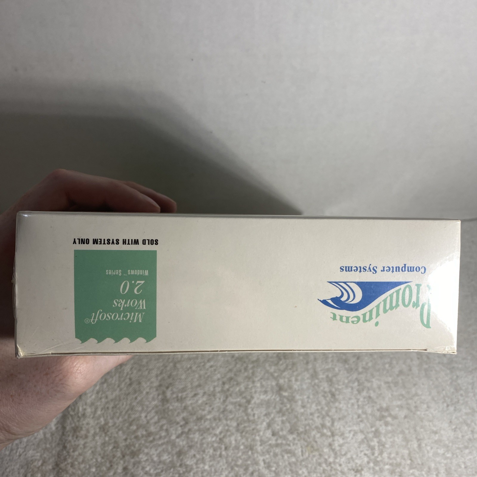 Microsoft Works 2.0 Windows Series Prominent Computer Systems 1991 5.25” & 3.5”