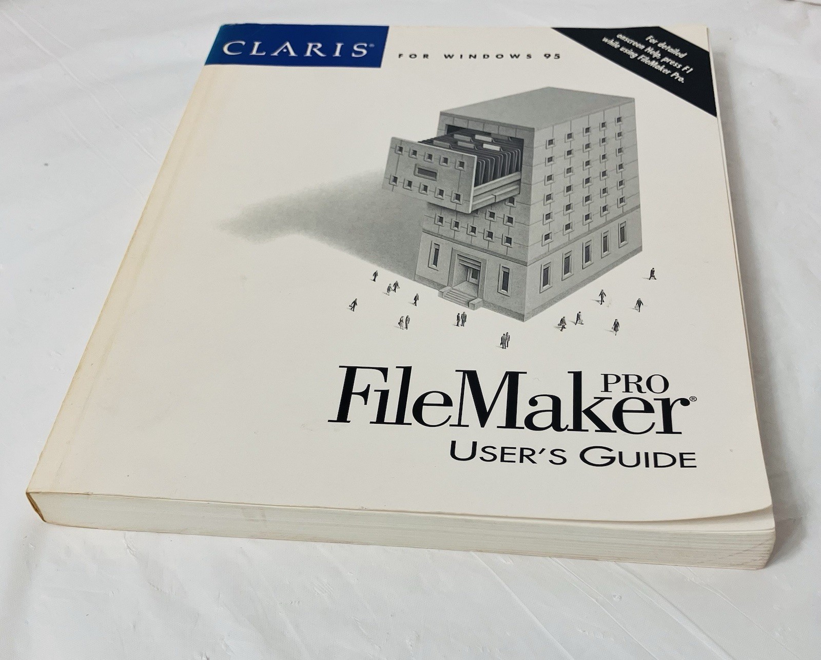 Claris FileMaker Pro User Guide Windows 95 Manual Vintage Database Software