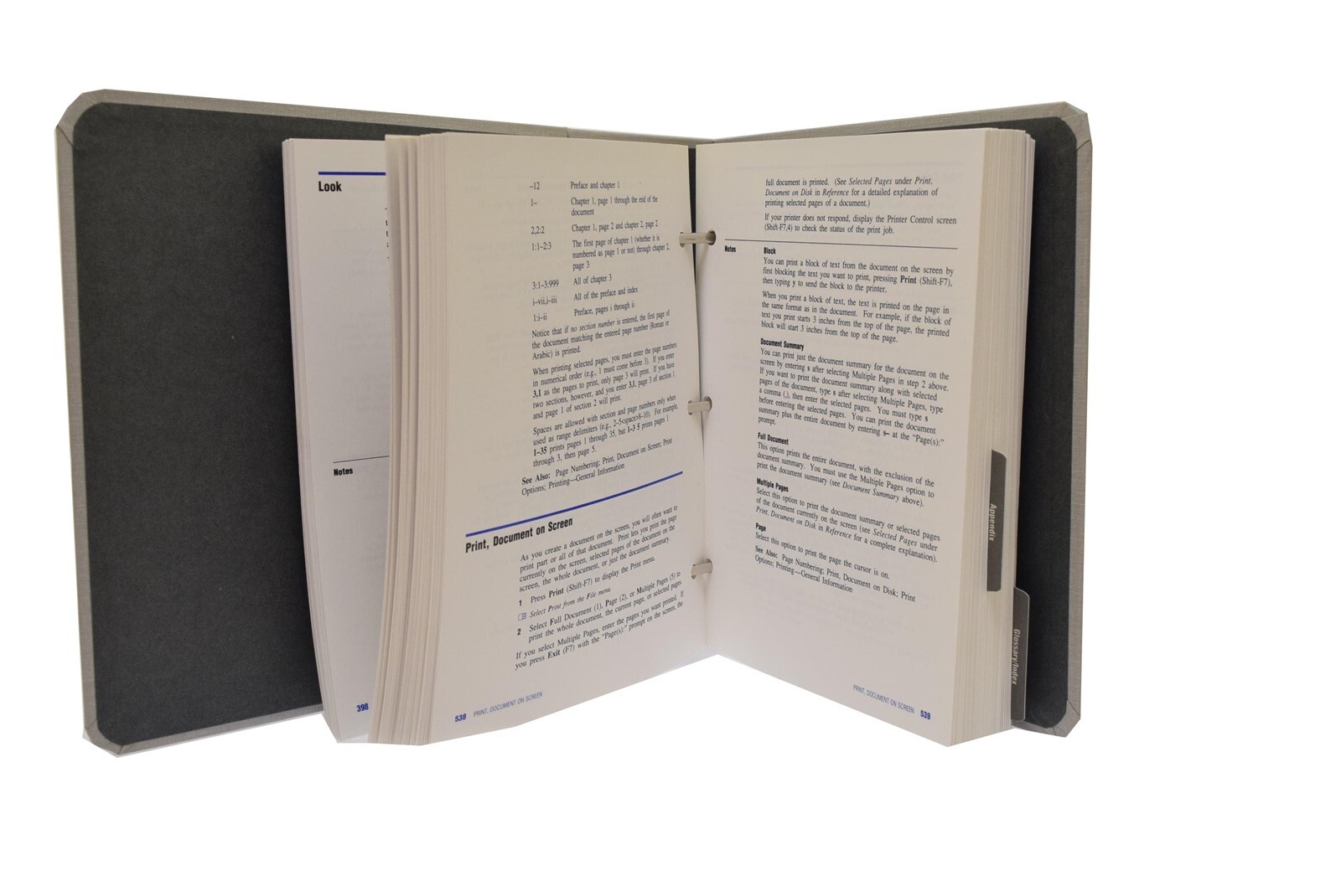 WordPerfect for DOS 5.1 In Binder Box (Manual Only – No Software)