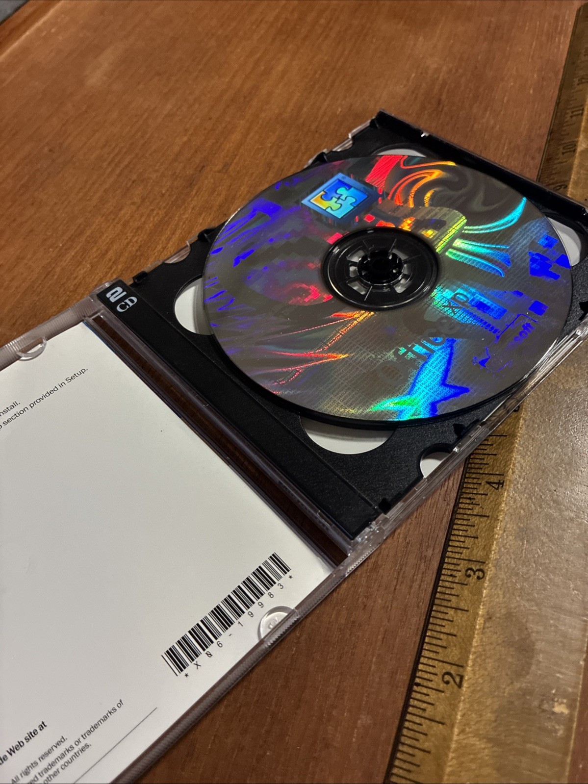 MICROSOFT OFFICE XP Standard Version Upgrade 2002 (2-Disc Set) w/ Product Key