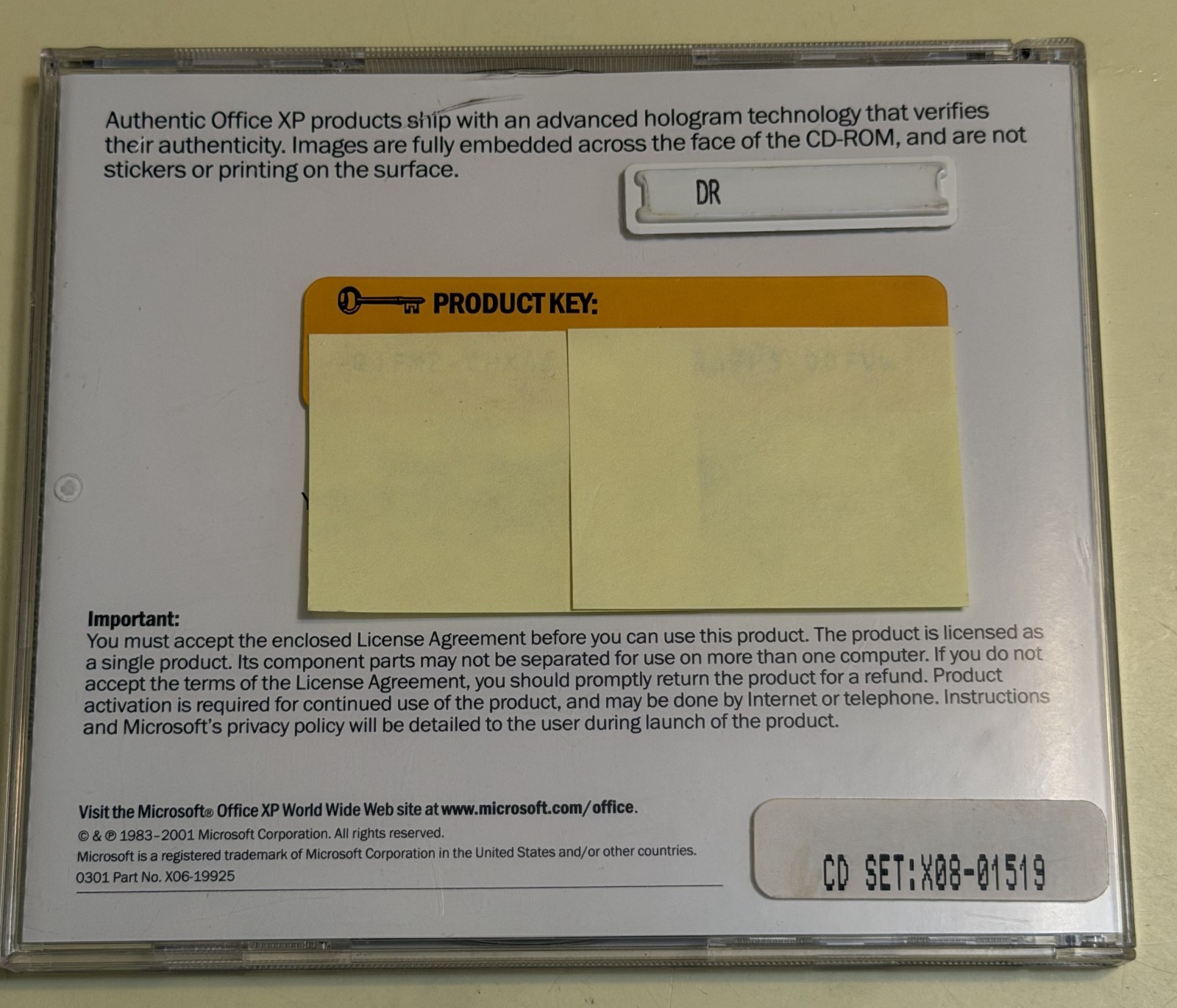 Microsoft Office XP Professional, Version 2002, 2 Discs Vintage Software Tested!