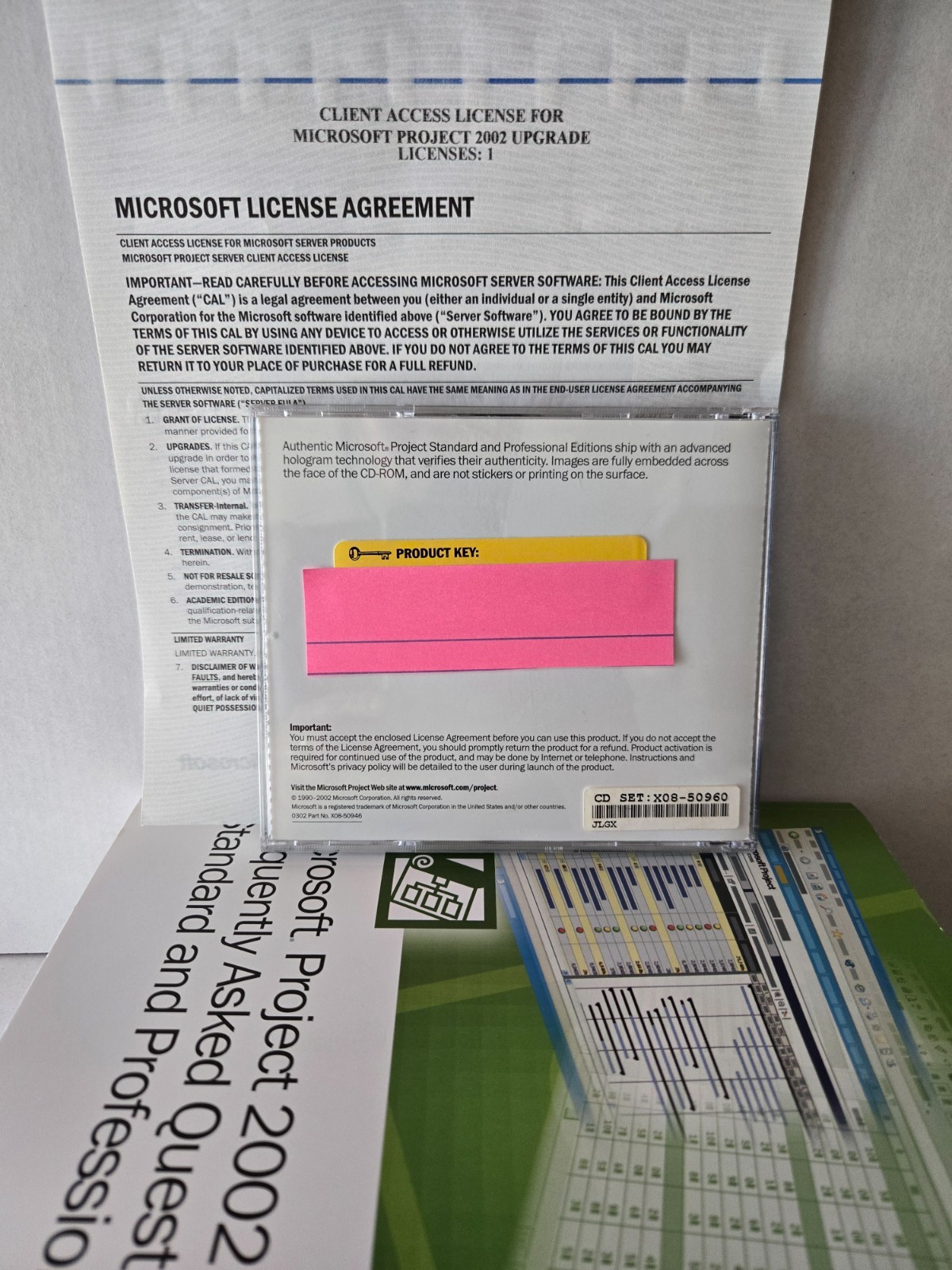 Microsoft Project Standard 2002 Upgrade