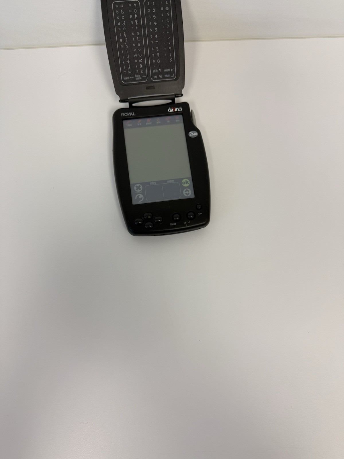 Royal DV2 2MB PDA Palm Keyboard Microsoft Outlook 97, 98, 2000 + Schedule