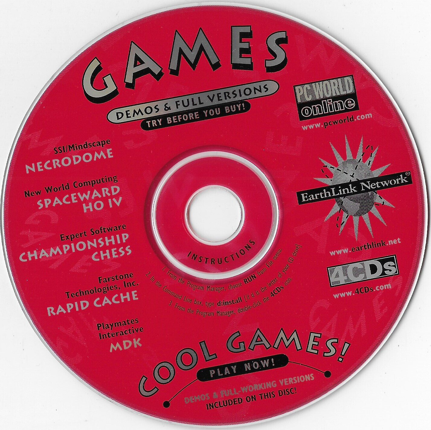 PC World Games – Demos & Full Versions CD-ROM