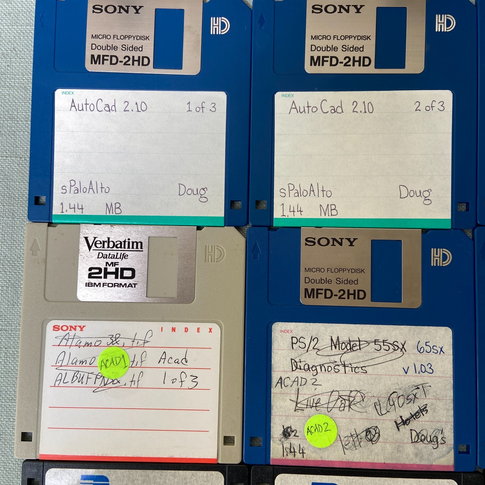 Software Lot 3.5” Planix Home Autocad Mathematica MathCad DesignCad SolidBuilder