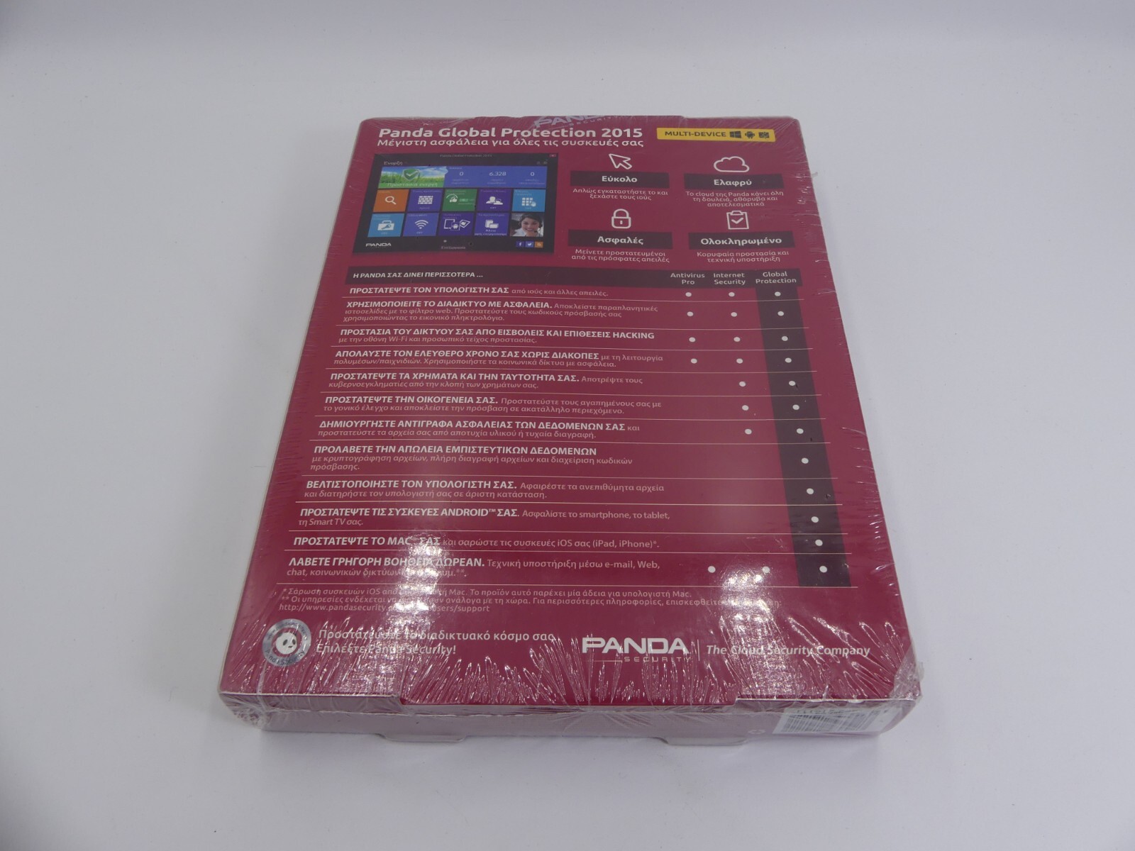 PANDA GLOBAL PROTECTION 2015 3 PC DEVICE USER 1 YEAR!