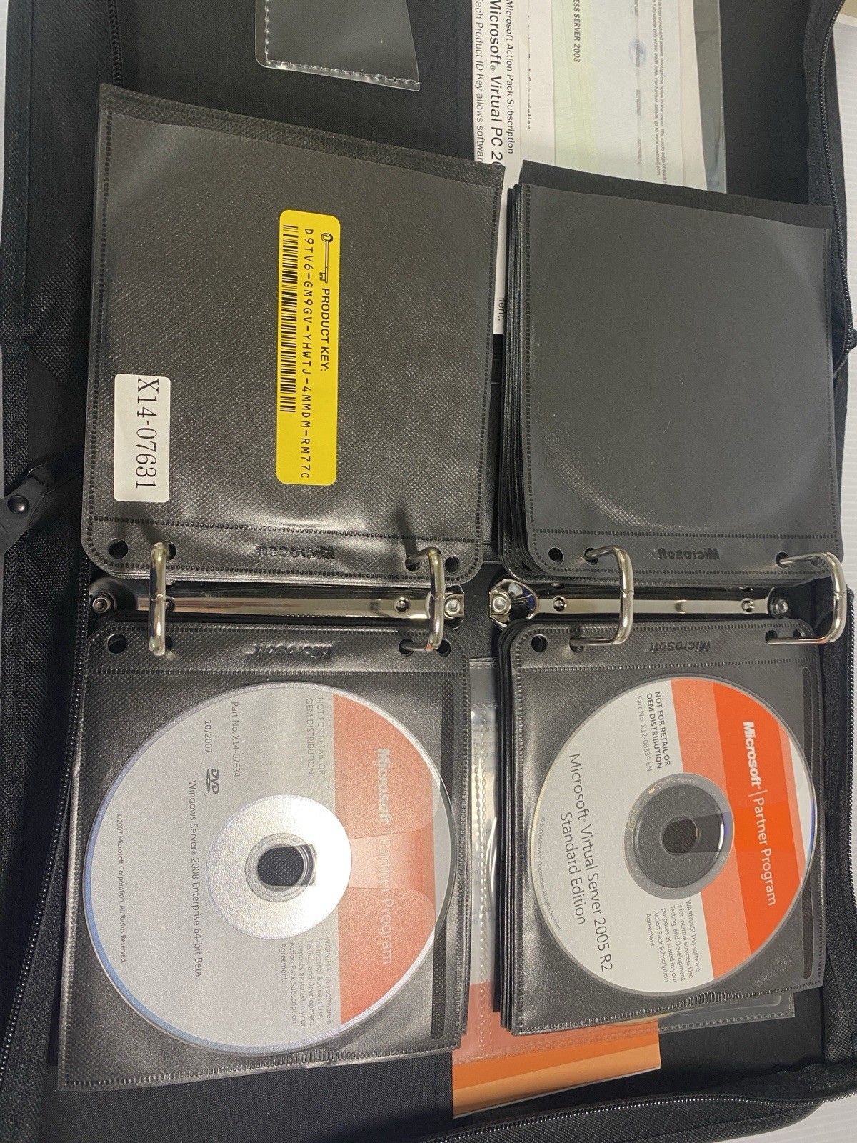 VINTAGE | Microsoft Action Pack Partner Subscription Program w/License Keys
