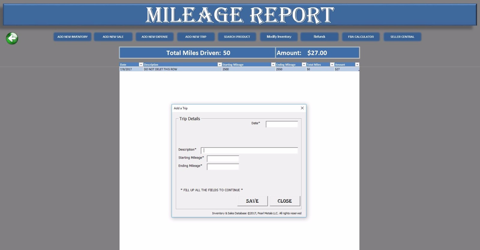 Ebay, Amazon & Etsy Accounting Excel Database (Inventory Pedia)