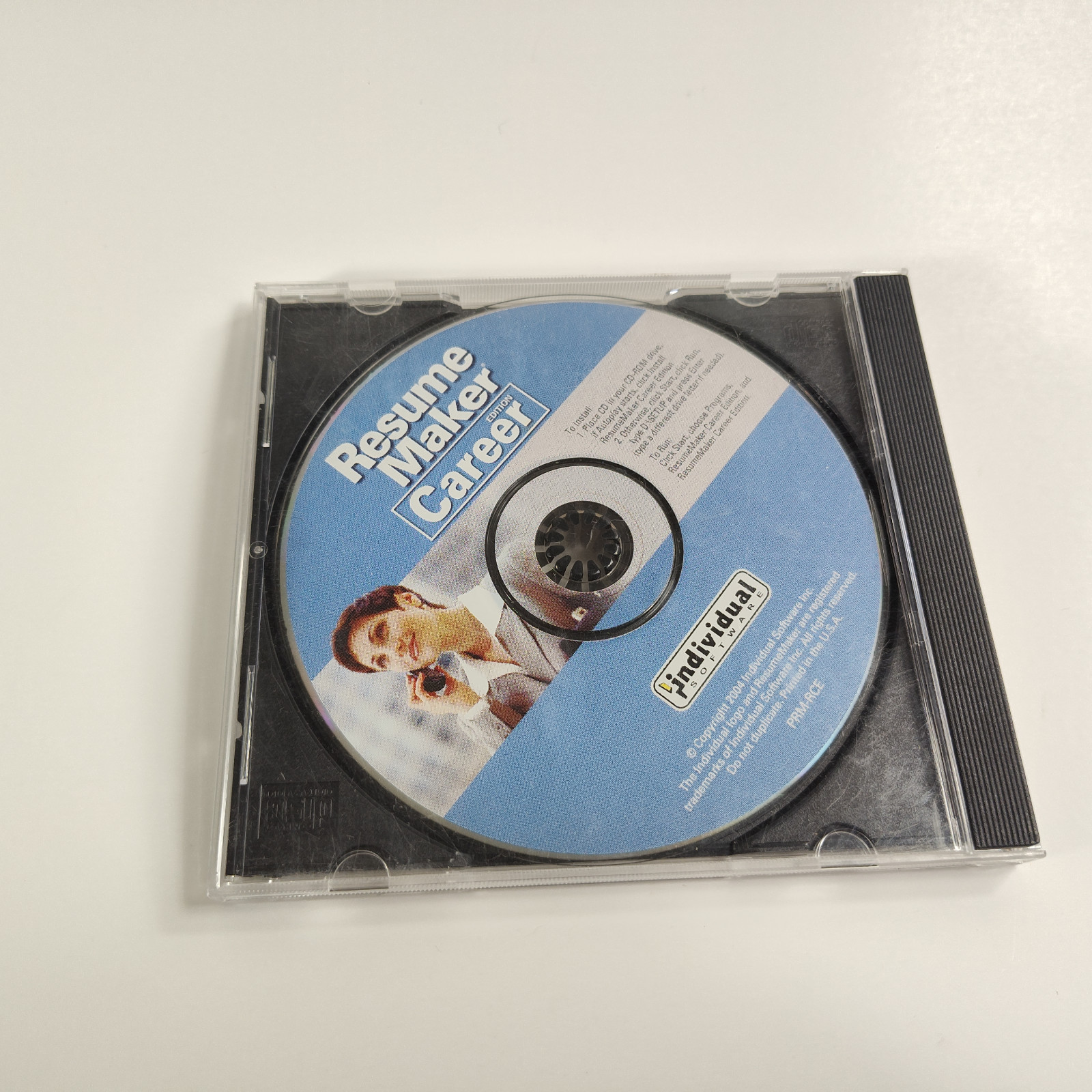 Vintage PC Software – 2004 Windows Resume Maker Career Edition used CD-ROM