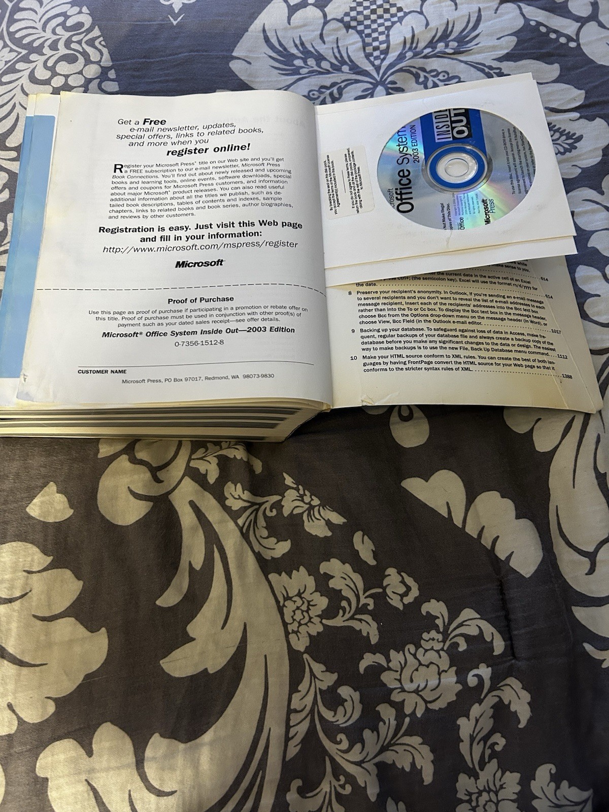 Microsoft Office System 2003 Inside Out CD-ROM for Windows English 1 Device