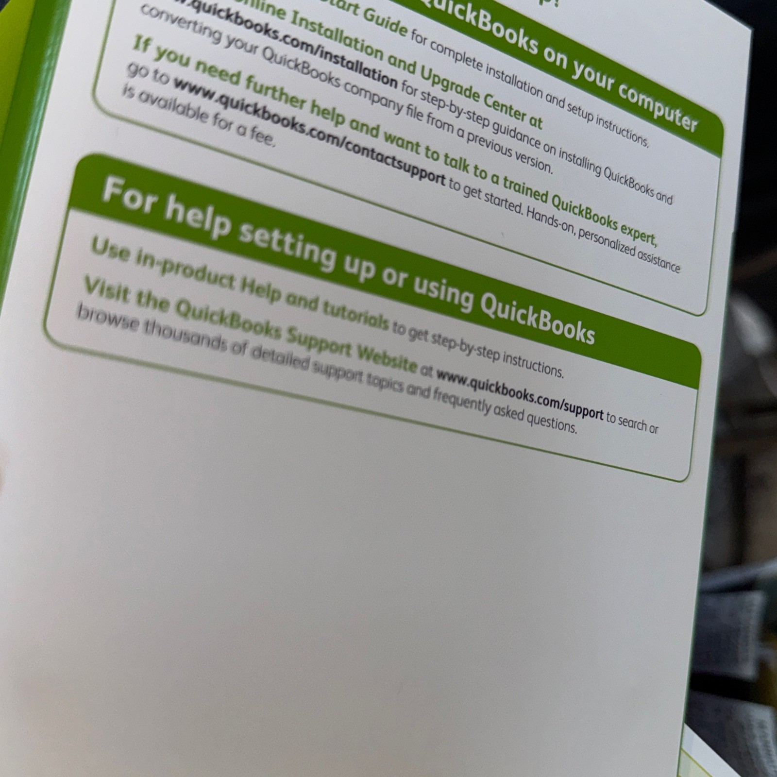 Intuit QuickBooks Pro 2011 Lifetime License Retail (Used) Read Description