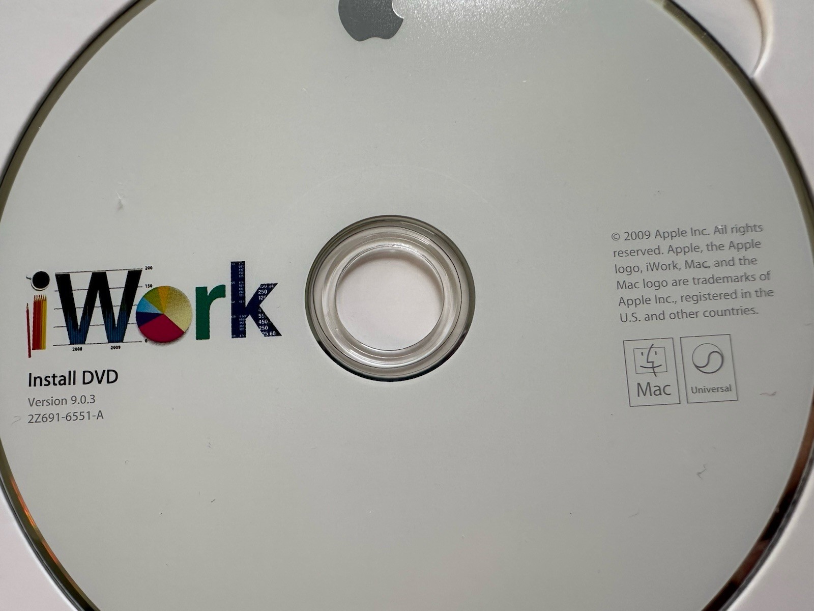 Apple iWork ’09 Retail V9.0.3 MB942Z/A Full Retail Version for Mac