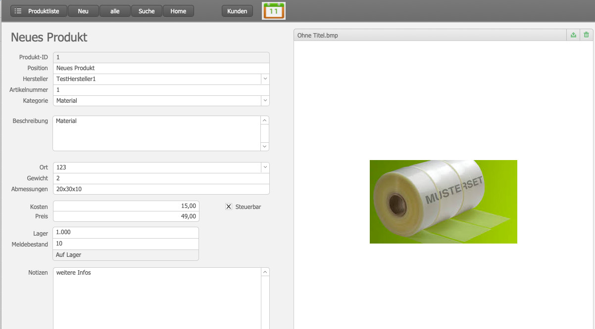 Warehouse Customer Management Invoice Program Services Windows Mac macOS