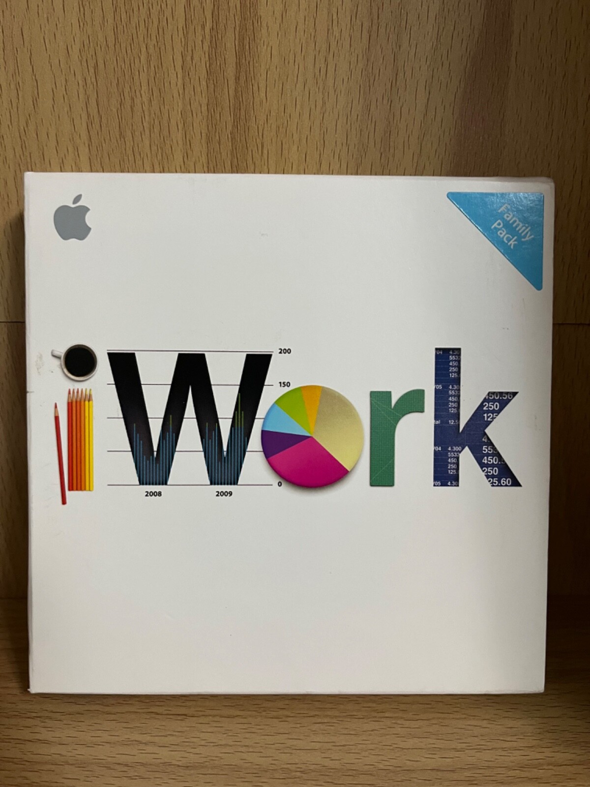 Apple iWork 09 Mac DVD-ROM Family Pack – (MB943Z/A) New/Sealed