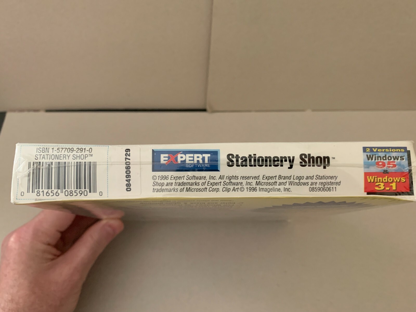 Vintage Expert Software – Stationery Shop – Windows 95 & 3.1 – New/Sealed 1996