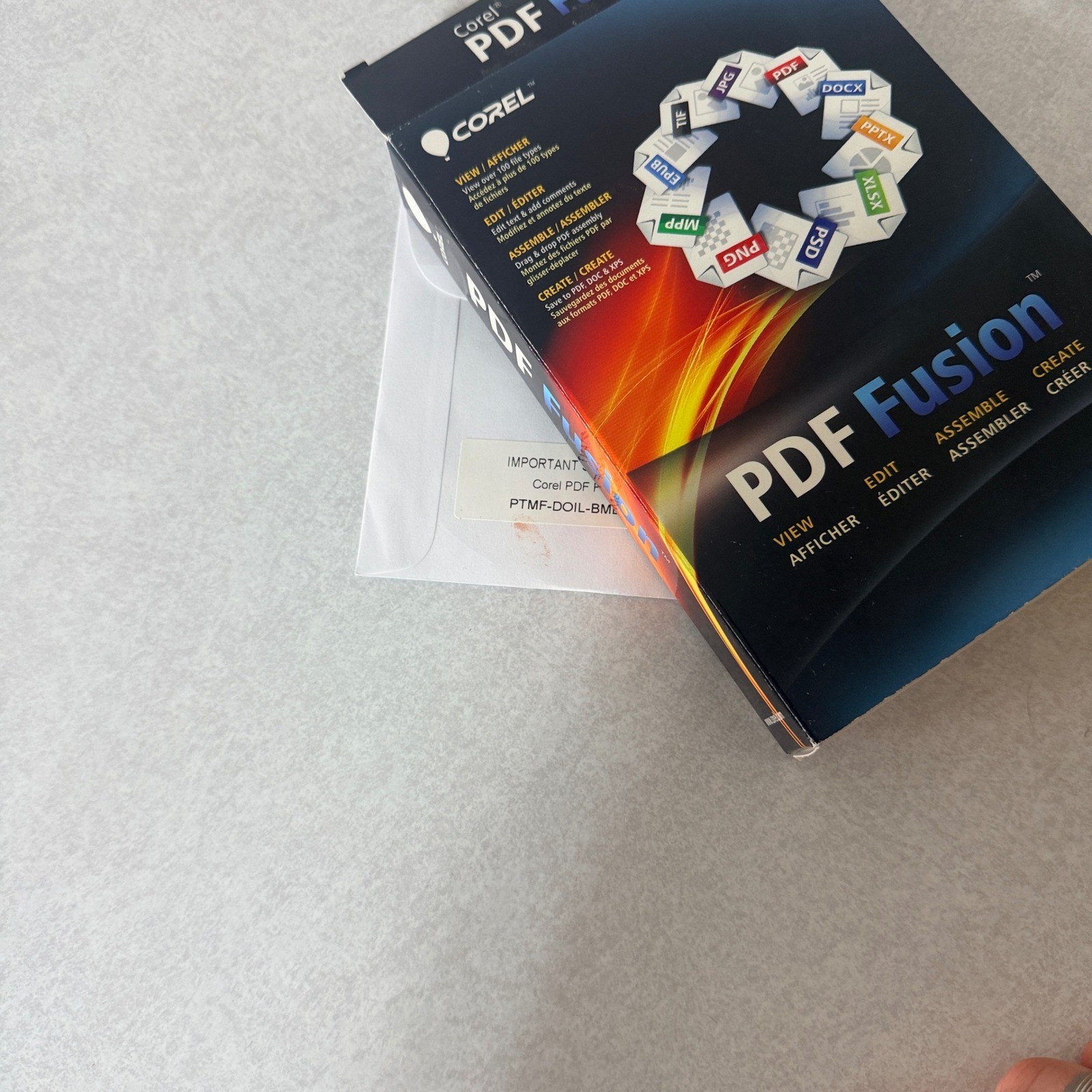 Corel PDF Fusion Software Disc View Edit Assemble Create PDF DOC