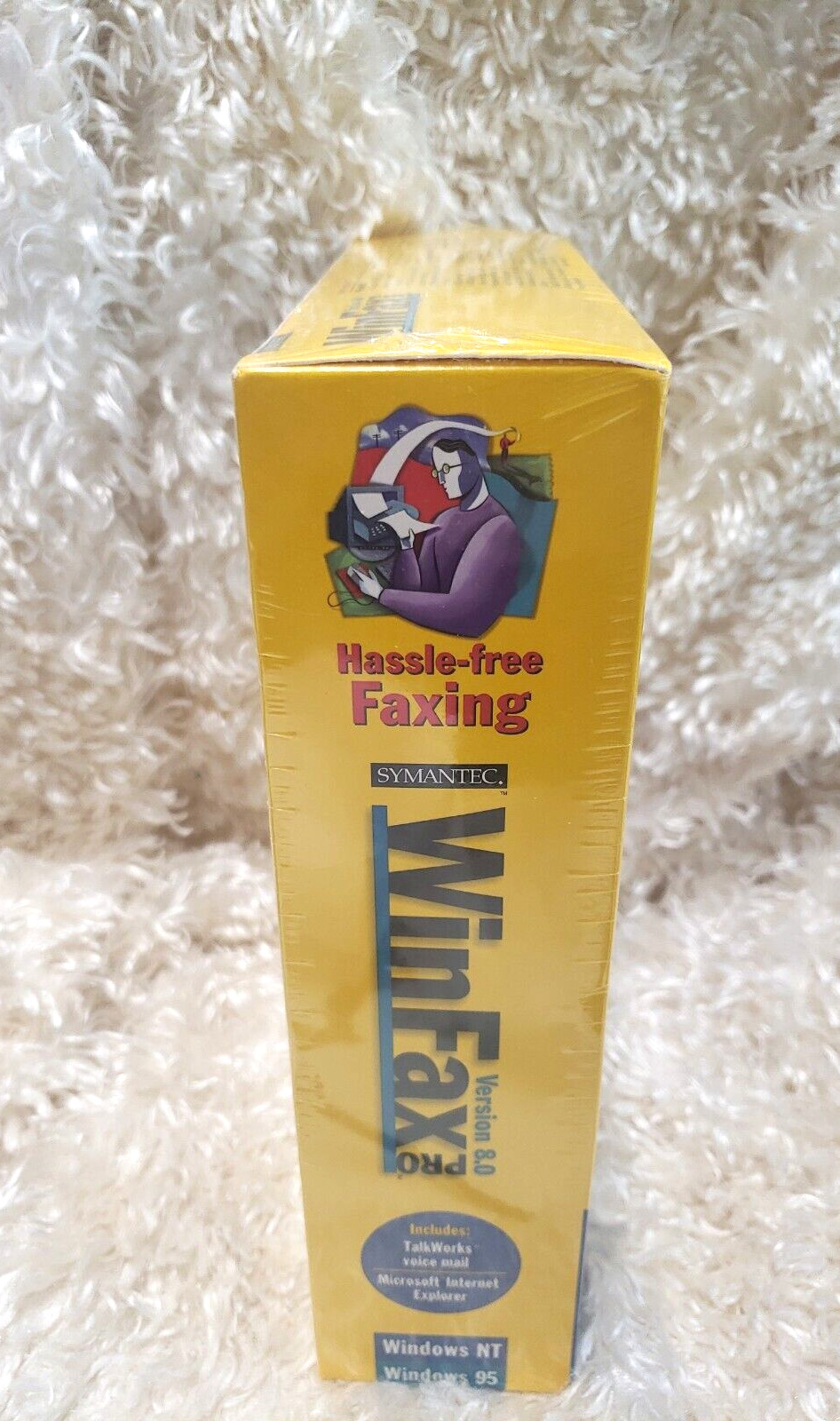 WINFAX 1997 Symantec Hassle-Free Faxing Version 8.0 Pro 95/NT SEALED!