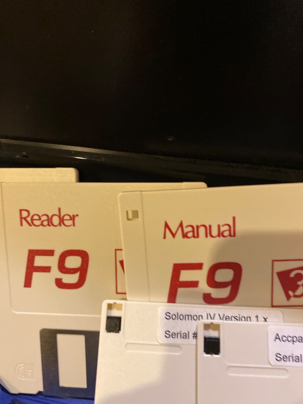 NEW Synex F9 V3Financial Reporting Server & DLL disks for many ERPs + Serial Nos