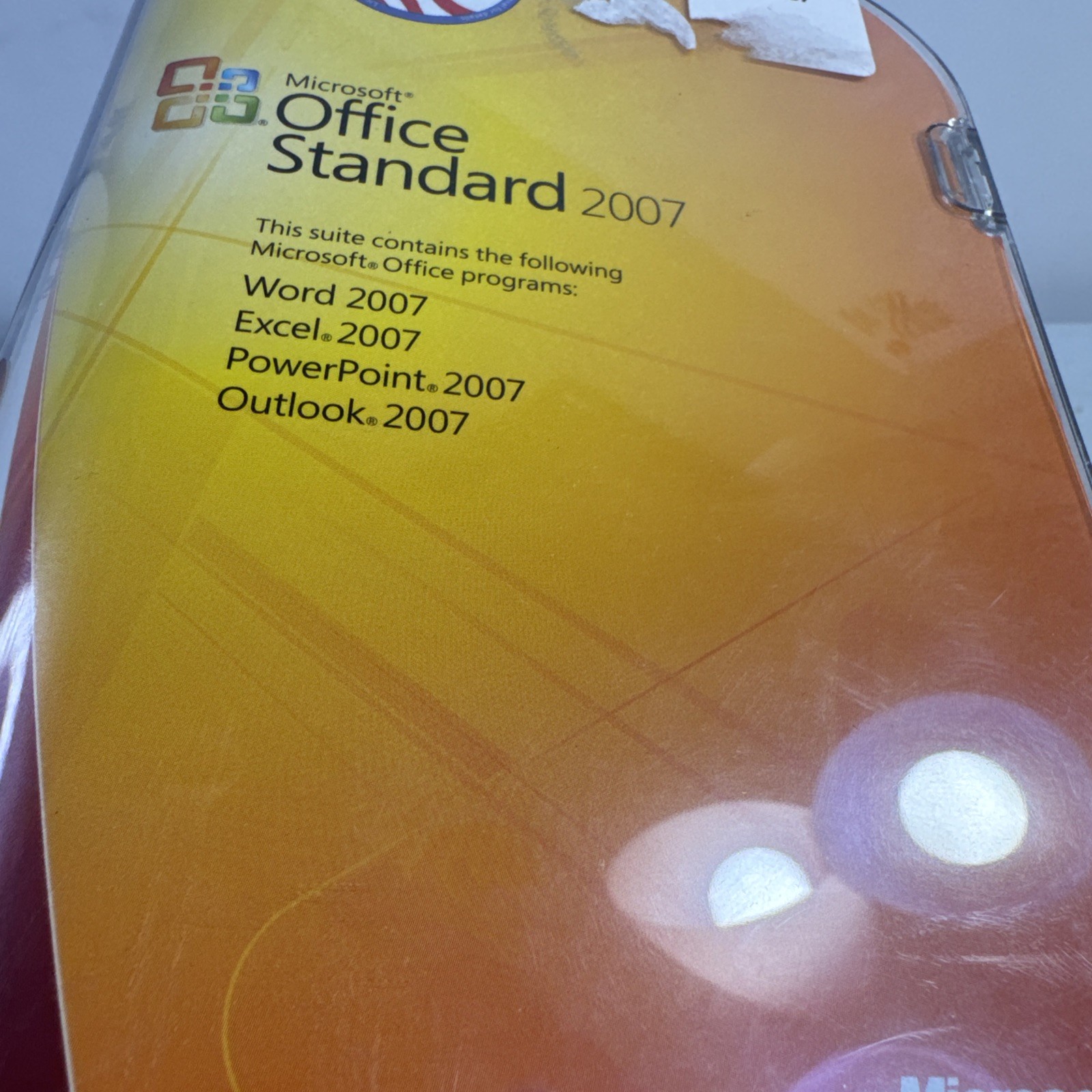NEW SEALED Microsoft Office Standard 2007 Word Excel 021-08717 Military Edition