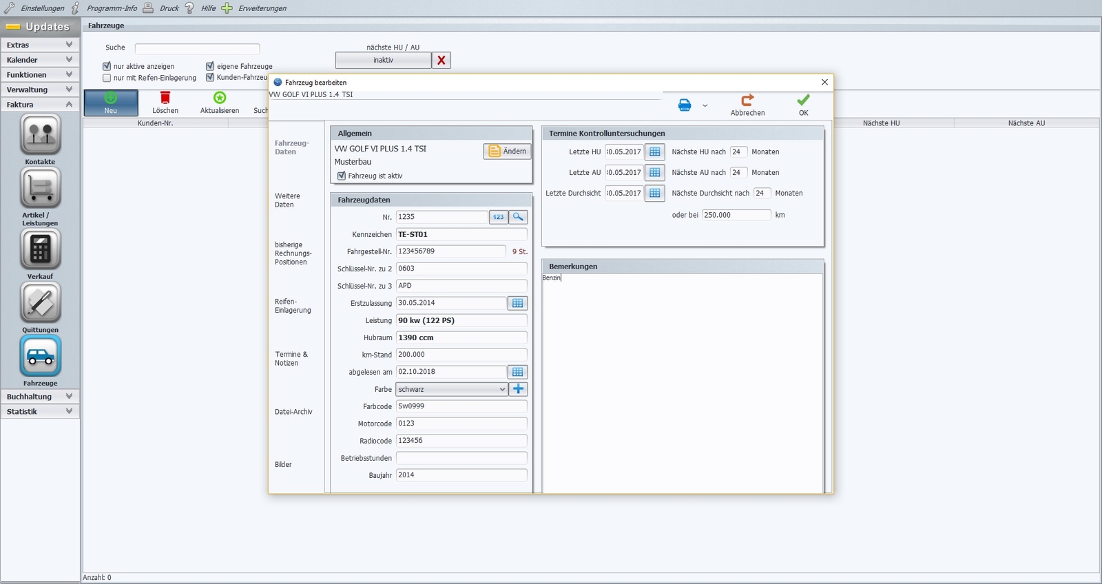 Werstatt Software, Car, Truck, Krad, Scooter, Bikes, Open Types, No Follow-up Costs