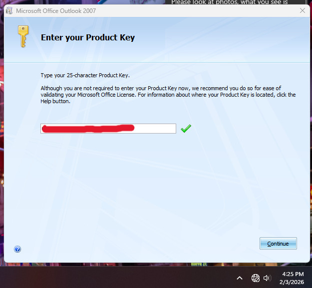 Microsoft Office Outlook 2007 Software & Case