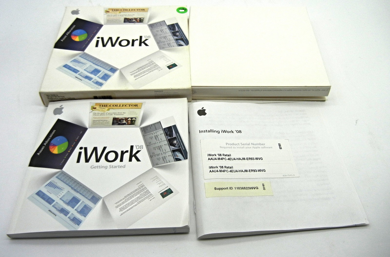 iWork ’08 Includes Keynote’08,Pages’08, Numbers’08 MA79Z0 / Complete